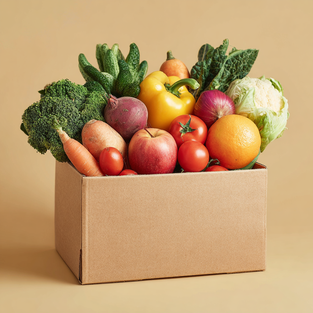 Mon panier de fruits et légumes Standard : FORMULE SOLO